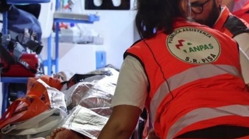 Marah Abu Zuhri all’arrivo all’aeroporto di Pisa (foto Valtriani)