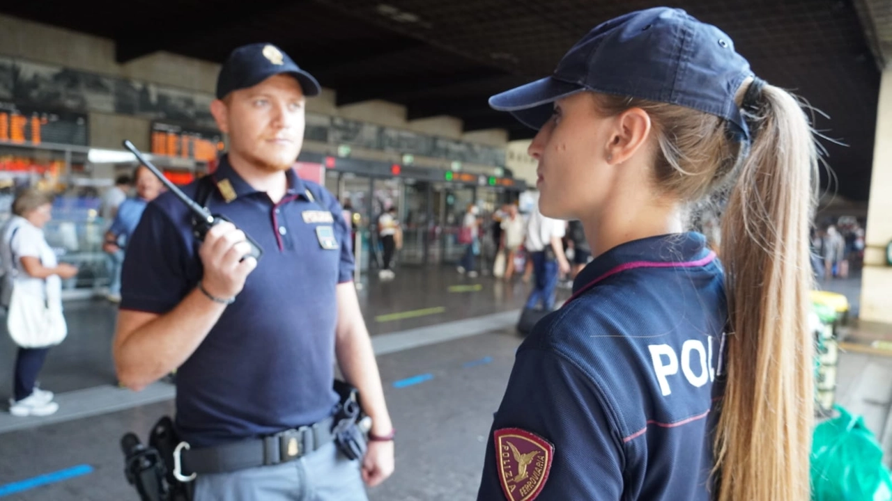 L'uomo è stato arrestato dagli agenti della Polfer L'uomo è stato arrestato dagli agenti della Polfer