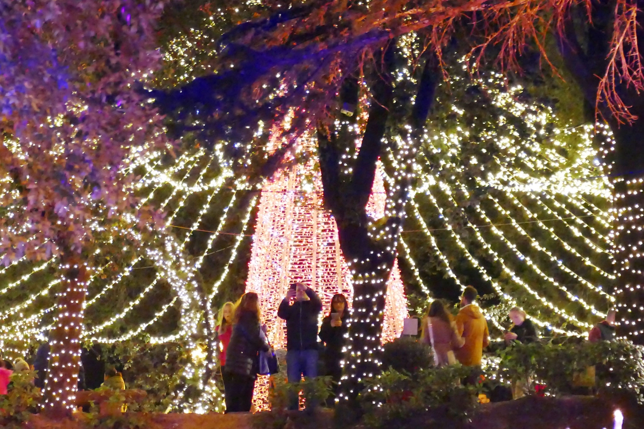 AREZZO INAUGURAZIONE CITTA' DEL NATALE