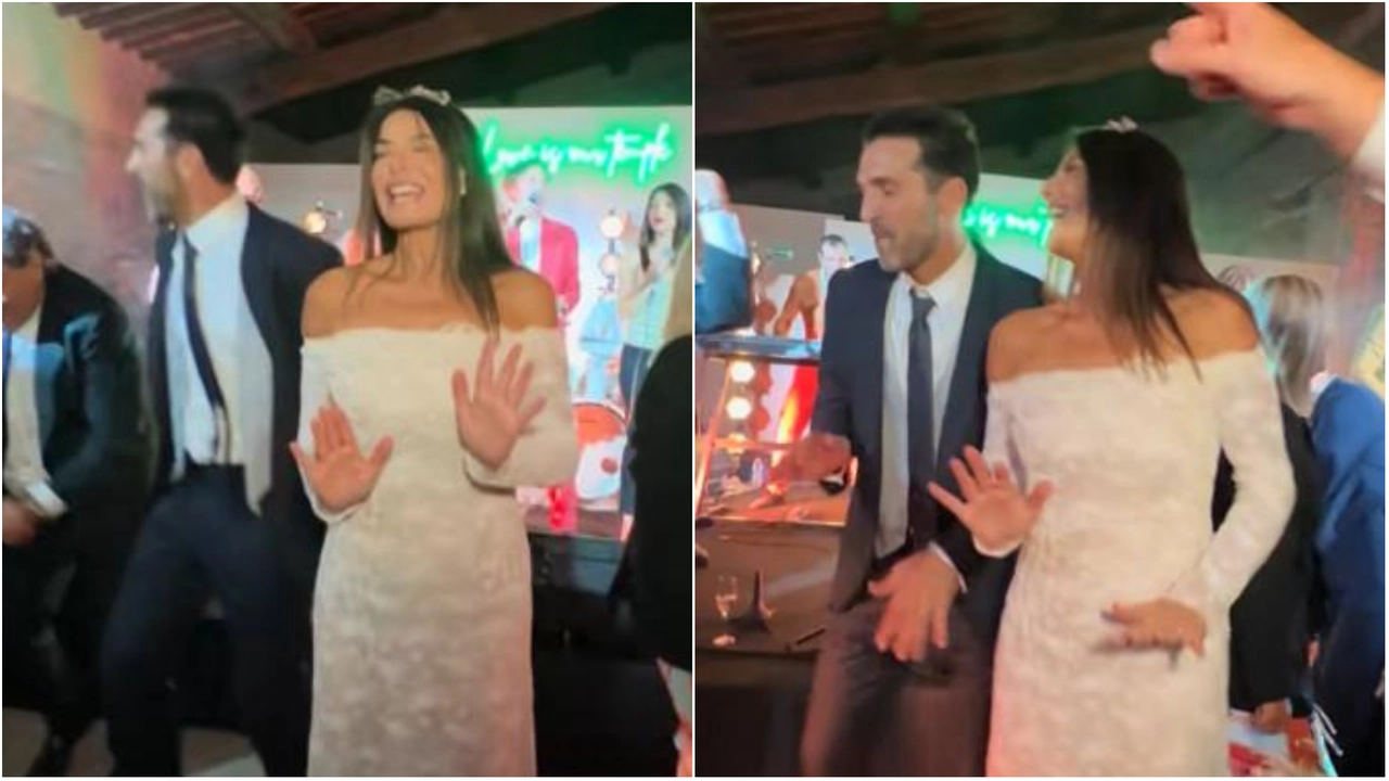 Gigi Buffon e Ilaria D’Amico, esce il video del matrimonio con la festa in villa