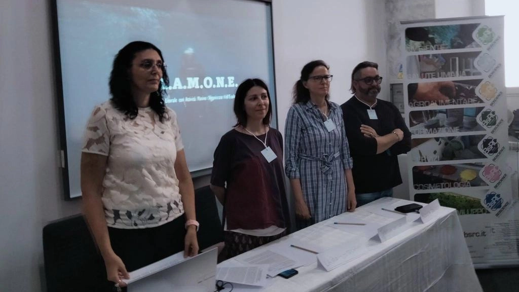 Un momento della presentazione del progetto