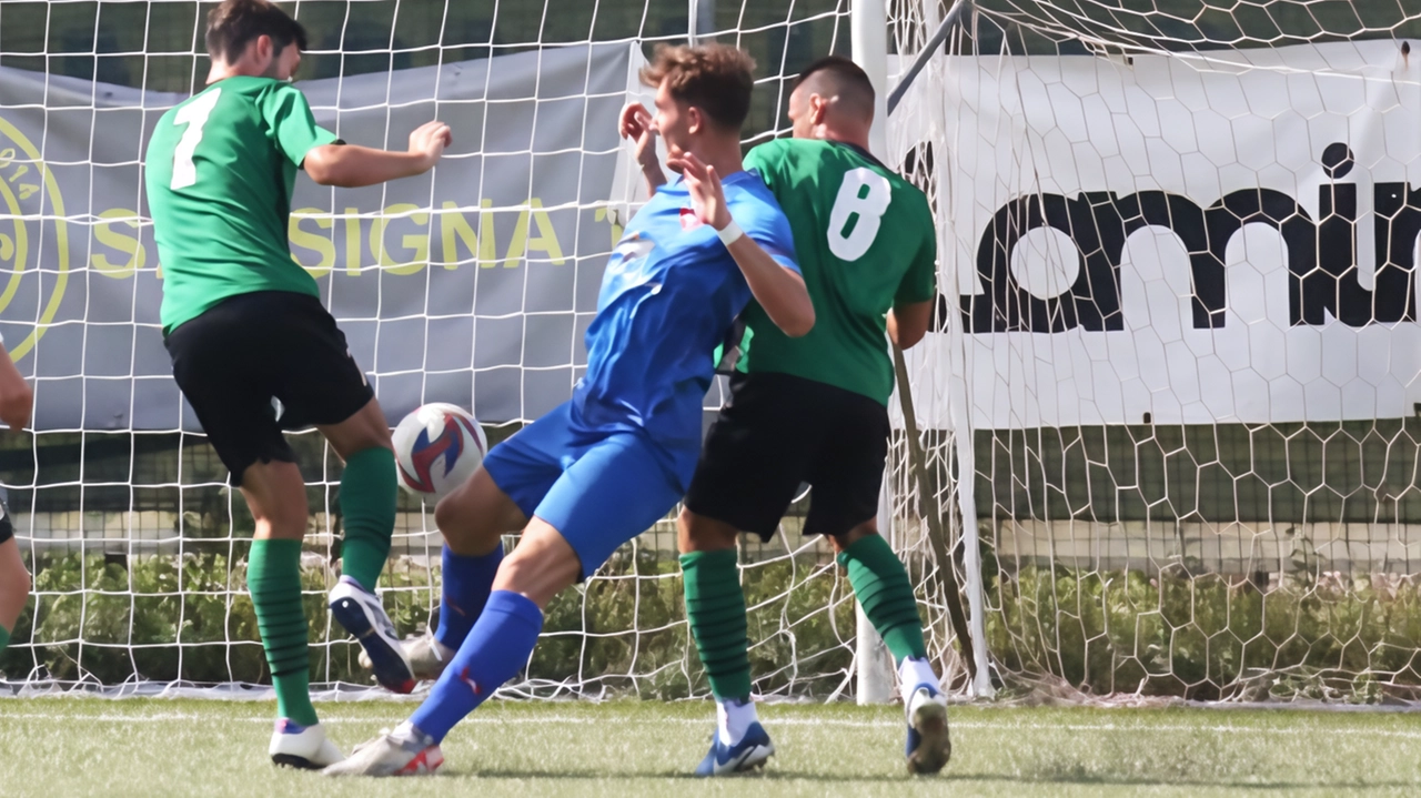 Gara combattuta ma alla fine la squadra di Settesoldi perde anche la sfida di ritorno di Coppa Italia di Eccellenza e saluta la manifestazione . Gara combattuta ma alla fine la squadra di Settesoldi perde anche la sfida di ritorno di Coppa Italia di Eccellenza e saluta la manifestazione .