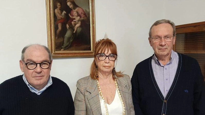 Marco Borselli, Sandra Gramigni e Giovanni Pieraccini de «Il Casolare» Marco Borselli, Sandra Gramigni e Giovanni Pieraccini de «Il Casolare»