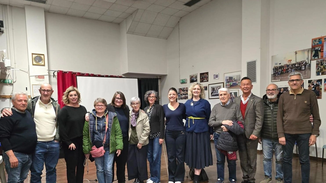 Il gruppo che ha partecipato all’iniziativa del fotoclub San Martino l’altra sera a Galciana Protagoniste le foto del Capodanno cinese