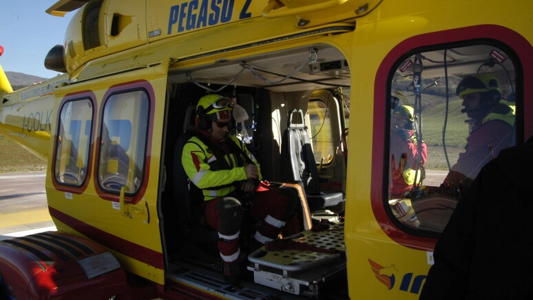 L'elisoccorso Pegaso (Foto di repertorio)