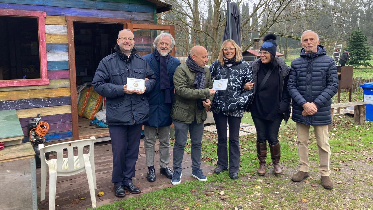 Il Rotary Club Pisa al Bosco dei Talenti Il Rotary Club Pisa al Bosco dei Talenti