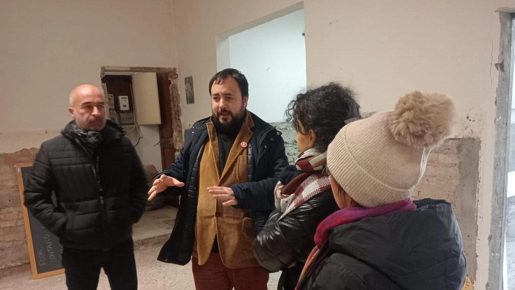 Il sopralluogo del sindaco Prestanti, del vicesindaco Migaldi e dei tecnici Il sopralluogo del sindaco Prestanti, del vicesindaco Migaldi e dei tecnici