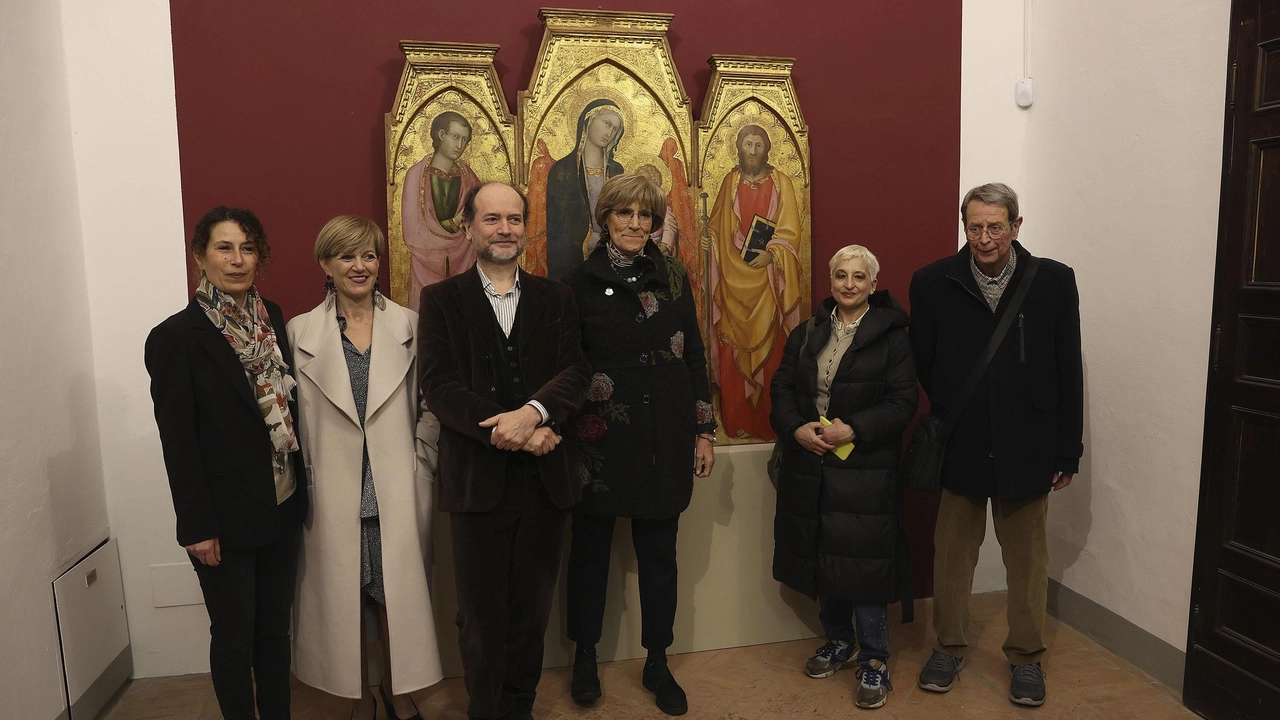 La presentazione del restauro dell’opera di Di Bartolo