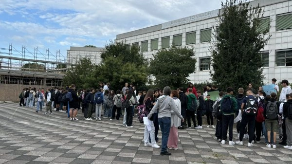 Studenti al Liceo Varchi Studenti al Liceo Varchi