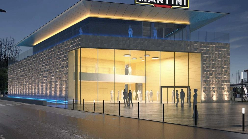 Il rendering del progetto per il nuovo Arlecchino a Lido di Camaiore Il rendering del progetto per il nuovo Arlecchino a Lido di Camaiore