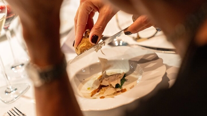 Un tagliolino al tartufo (Foto di repertorio) Un tagliolino al tartufo (Foto di repertorio)