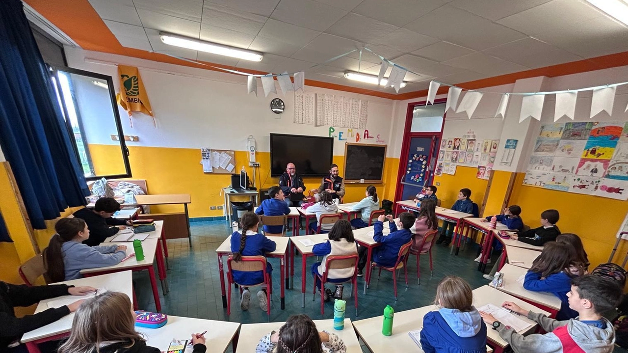La classe ha intervistato Paolo Masetti La classe ha intervistato Paolo Masetti