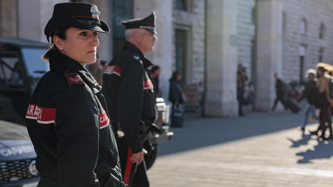 Alcuni passanti hanno visto i due saccheggiare l’auto e avvisato subito i carabinieri Alcuni passanti hanno visto i due saccheggiare l’auto e avvisato subito i carabinieri