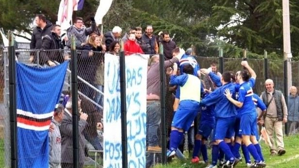 Tifosi del Petroio in festa