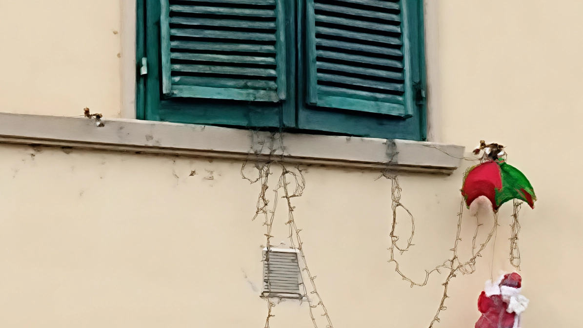 La casa di Maria Rizzo dopo l’incendio che si è sviluppato la sera di San Silvestro a Santa Barbara (Cavriglia) La casa di Maria Rizzo dopo l’incendio che si è sviluppato la sera di San Silvestro a Santa Barbara (Cavriglia)