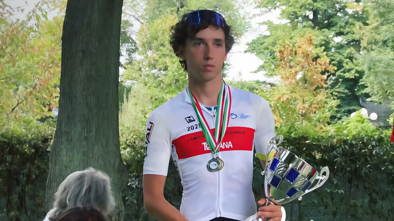 Pietro Menici, giovane atleta di Montemurlo