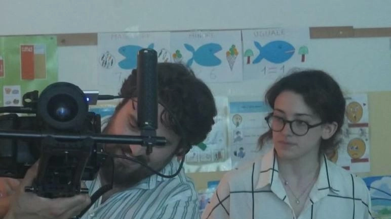 La giovane regista Elisa Angeli ha ottenuto il premio «Roberto Rossellini», che le sarà consegnato domenica, per il cortometraggio «Trentasei Sensei!» La giovane regista Elisa Angeli ha ottenuto il premio «Roberto Rossellini», che le sarà consegnato domenica, per il cortometraggio «Trentasei Sensei!»