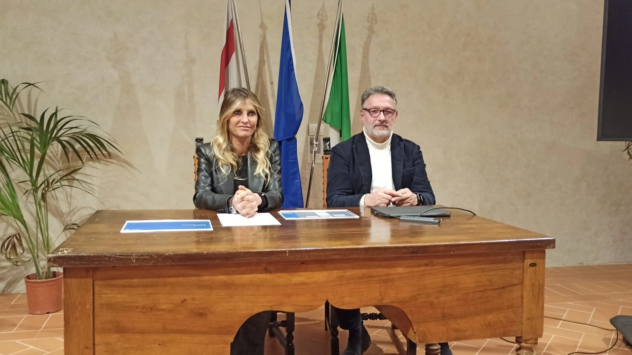 Il sindaco Chiassai e l'assessore Piomboni Il sindaco Chiassai e l'assessore Piomboni