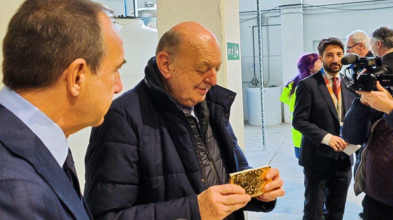 La visita. del ministro all’ambiente Pichetto Fratin all’impianto Iren La visita. del ministro all’ambiente Pichetto Fratin all’impianto Iren