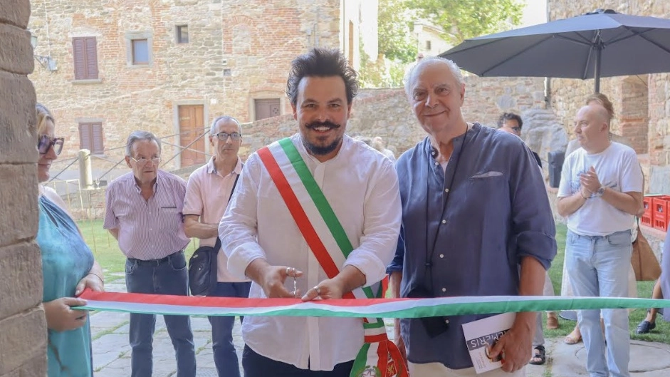L'inaugurazione della mostra