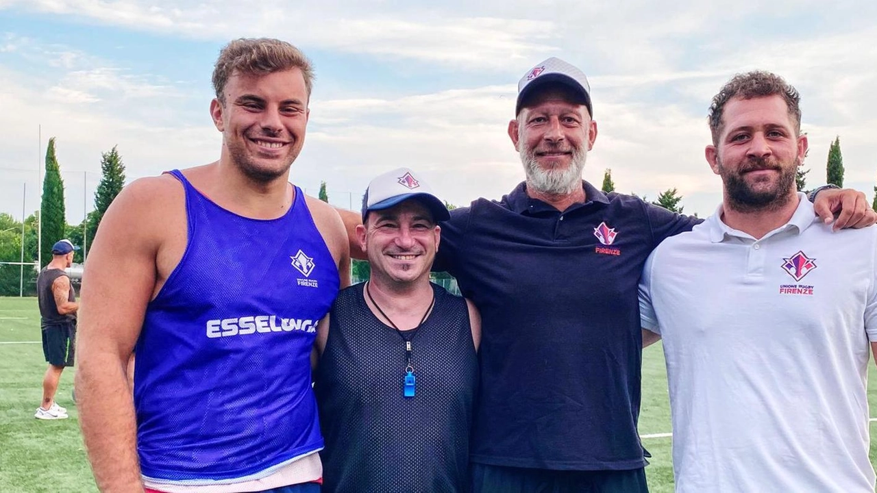 Da destra: Bonanni, Lo Valvo, Vito e il preparatore Timperanza Da destra: Bonanni, Lo Valvo, Vito e il preparatore Timperanza