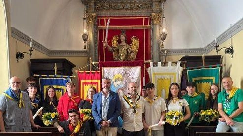 Gualdo Tadino, presentati i piccoli priori Gualdo Tadino, presentati i piccoli priori