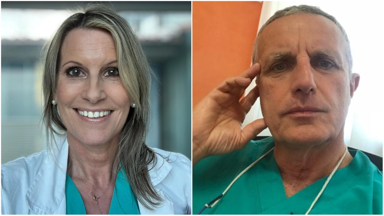 Alberto Mattei, direttore del dipartimento Materno infantile dell'Asl Toscana Centro e Karin Louise Andersson, direttrice della Ginecologia del Palagi e responsabile del Centro trapeutico fibromi Alberto Mattei, direttore del dipartimento Materno infantile dell'Asl Toscana Centro e Karin Louise Andersson, direttrice della Ginecologia del Palagi e responsabile del Centro trapeutico fibromi