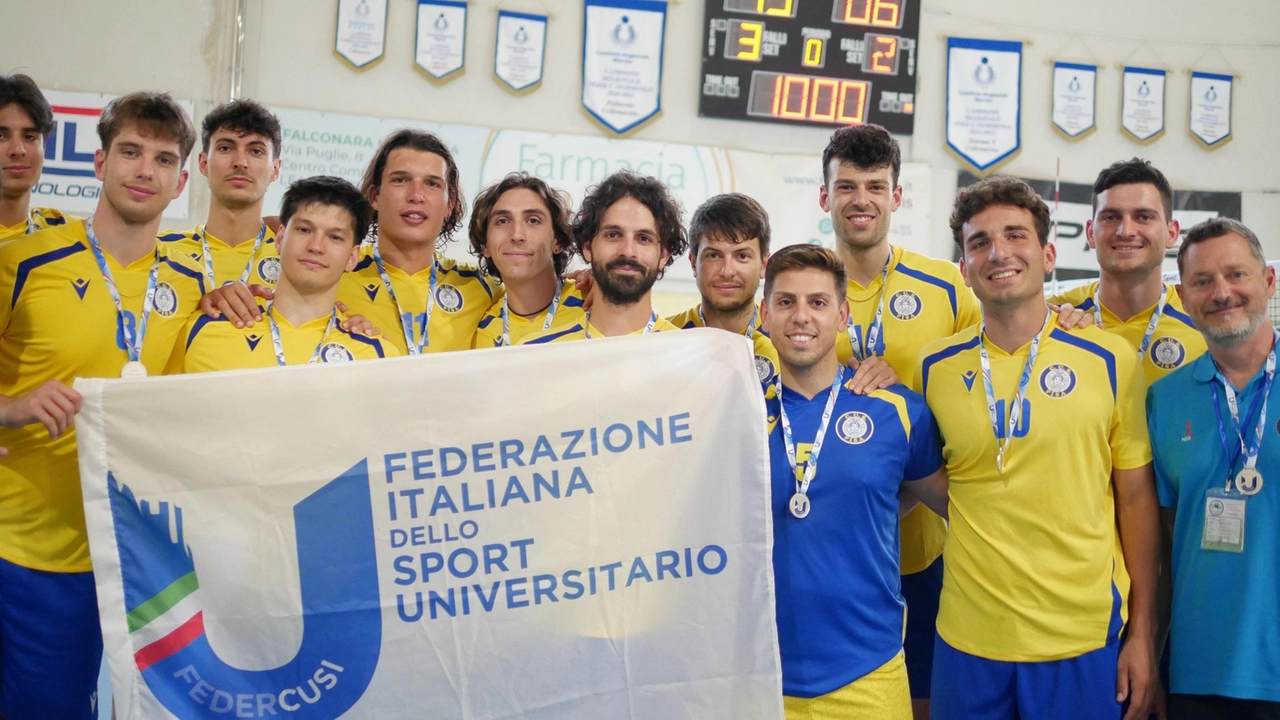 Il Cus Pisa ha conquistato l’argento nel volley maschile Il Cus Pisa ha conquistato l’argento nel volley maschile