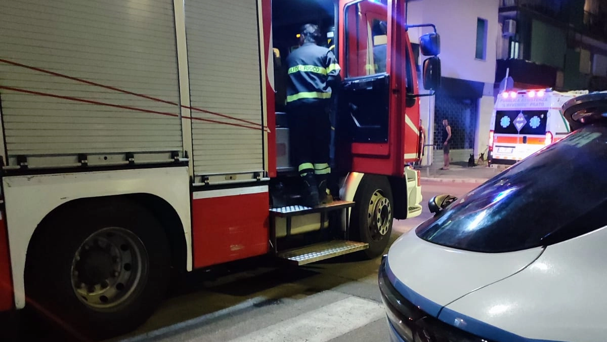 I mezzi di soccorso sul posto I mezzi di soccorso sul posto