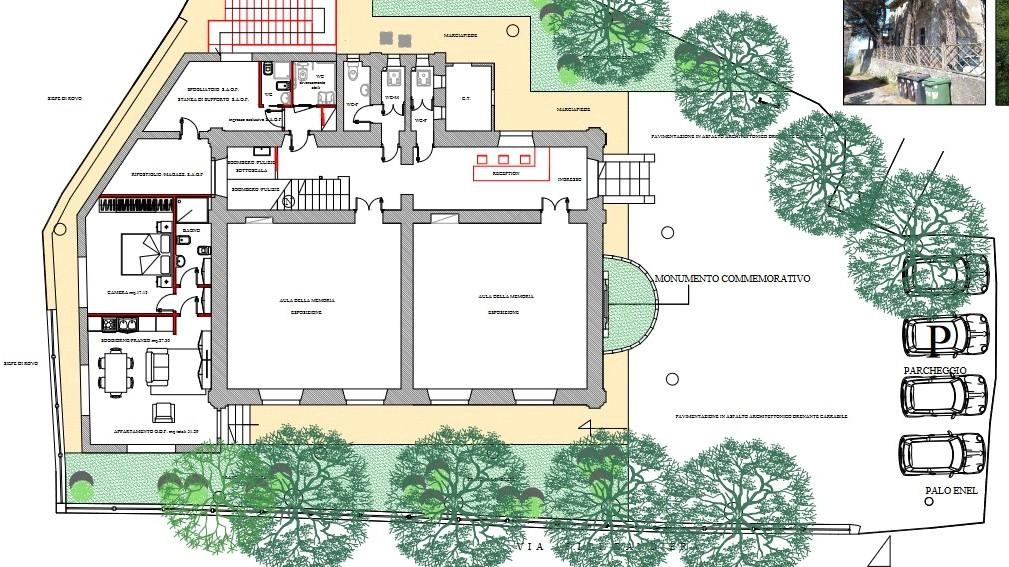 Nell’edificio spazio anche per riunioni, convegni e Guardia di Finanza Nell’edificio spazio anche per riunioni, convegni e Guardia di Finanza