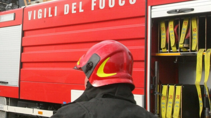 Vigili del fuoco (immagine di repertorio)