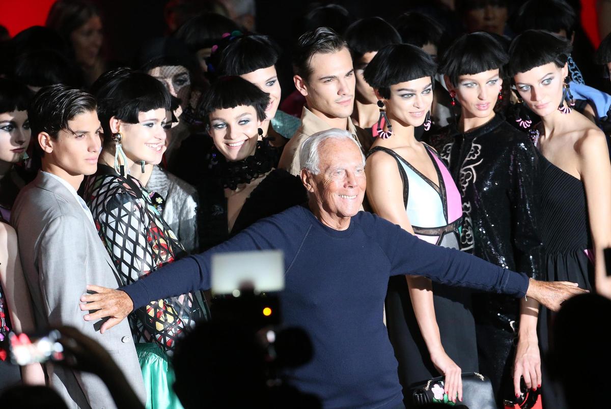 È morto il maestro Armani. “La sua ’giovane’ firma per le collezioni Allegri”