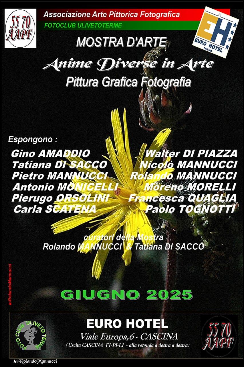 "Anime Diverse in Arte" giugno 2025 "Anime Diverse in Arte" giugno 2025