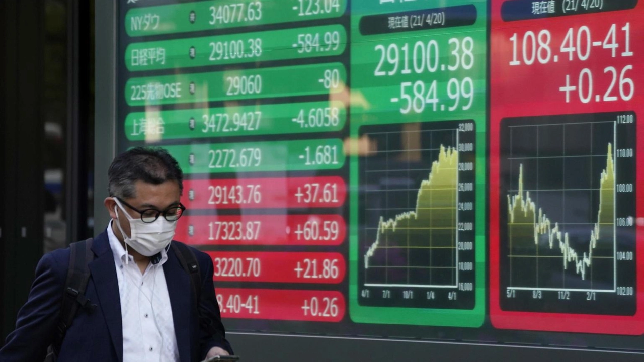 Tokyo -1,2%, Hong Kong +2,2% Tokyo -1,2%, Hong Kong +2,2%