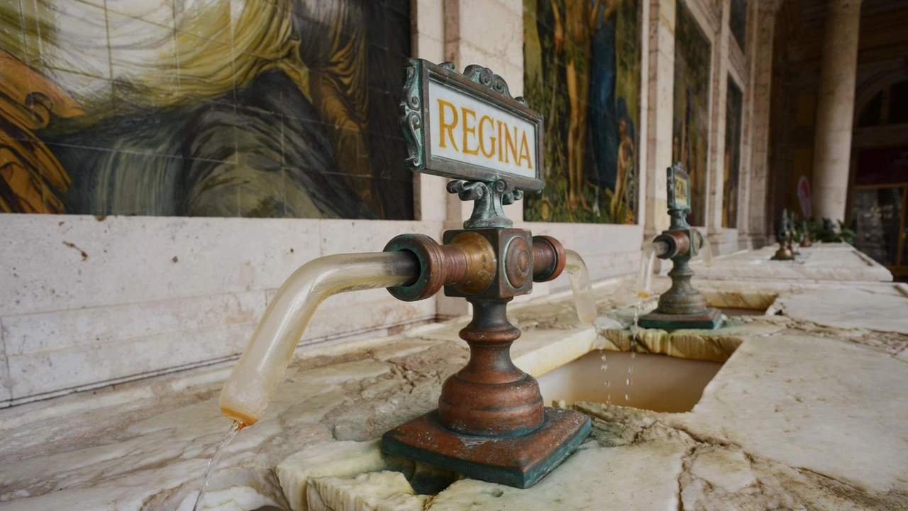 La fonte dell’acqua termale dello stabilimento Regina (Bettolini) La fonte dell’acqua termale dello stabilimento Regina (Bettolini)