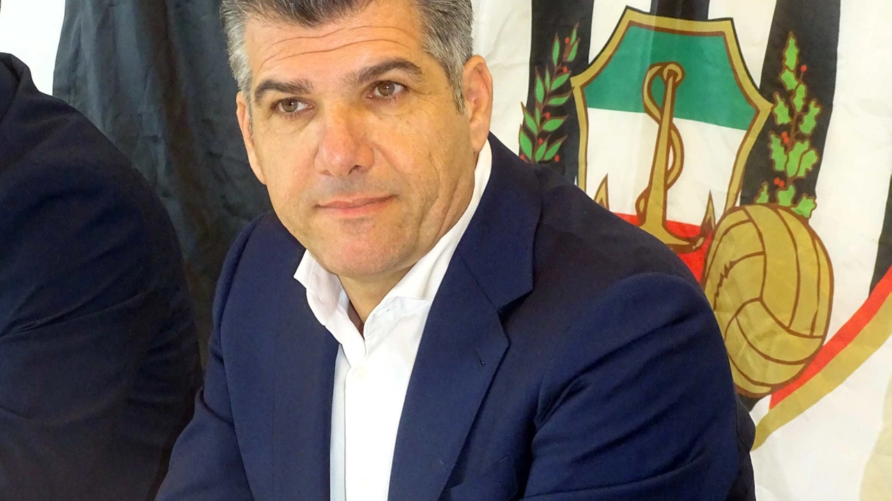 Il presidente del club bianconero Del Pistoia Il presidente del club bianconero Del Pistoia