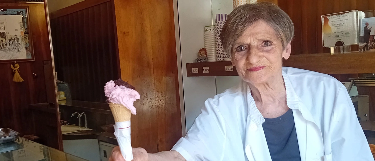 Roberta, gelataia mitica. Chiude un pezzo di Prato