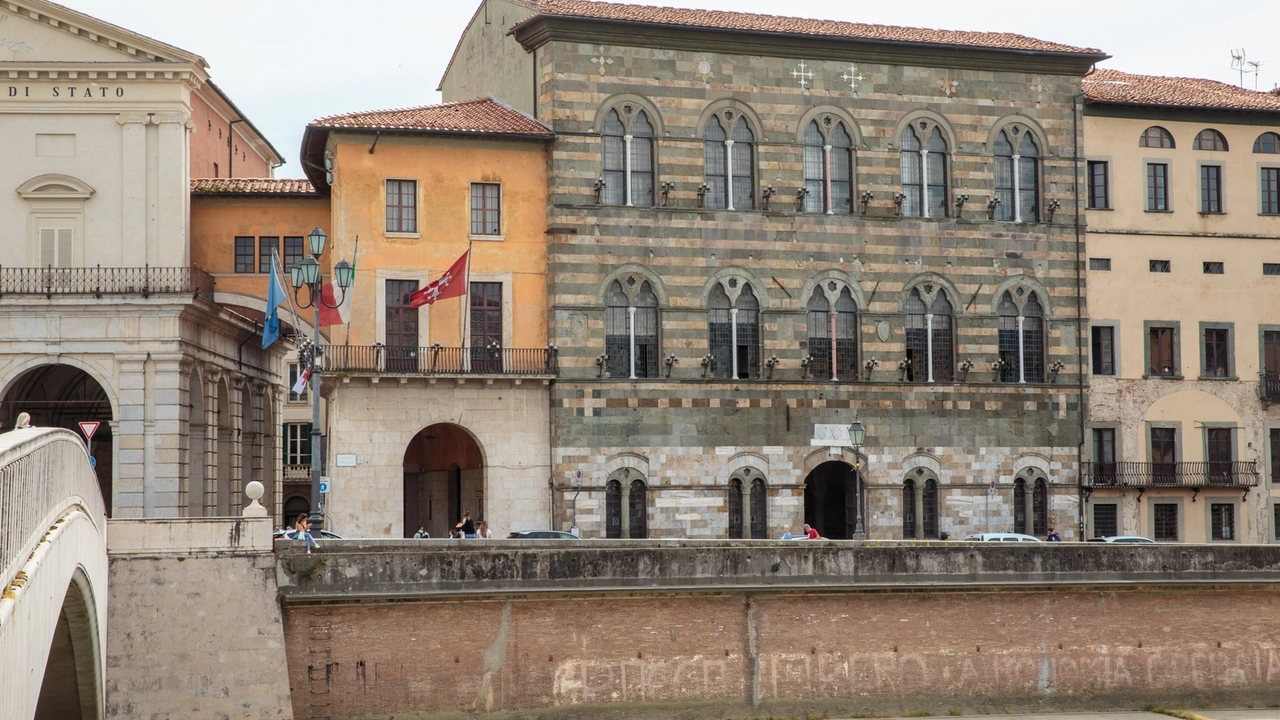 Una veduta da Tramontana di Palazzo Gambacorti Una veduta da Tramontana di Palazzo Gambacorti