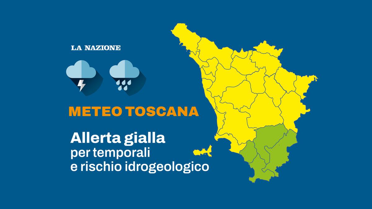 Allerta meteo in Toscana, rischio di temporali forti. All’Elba grossa mareggiata