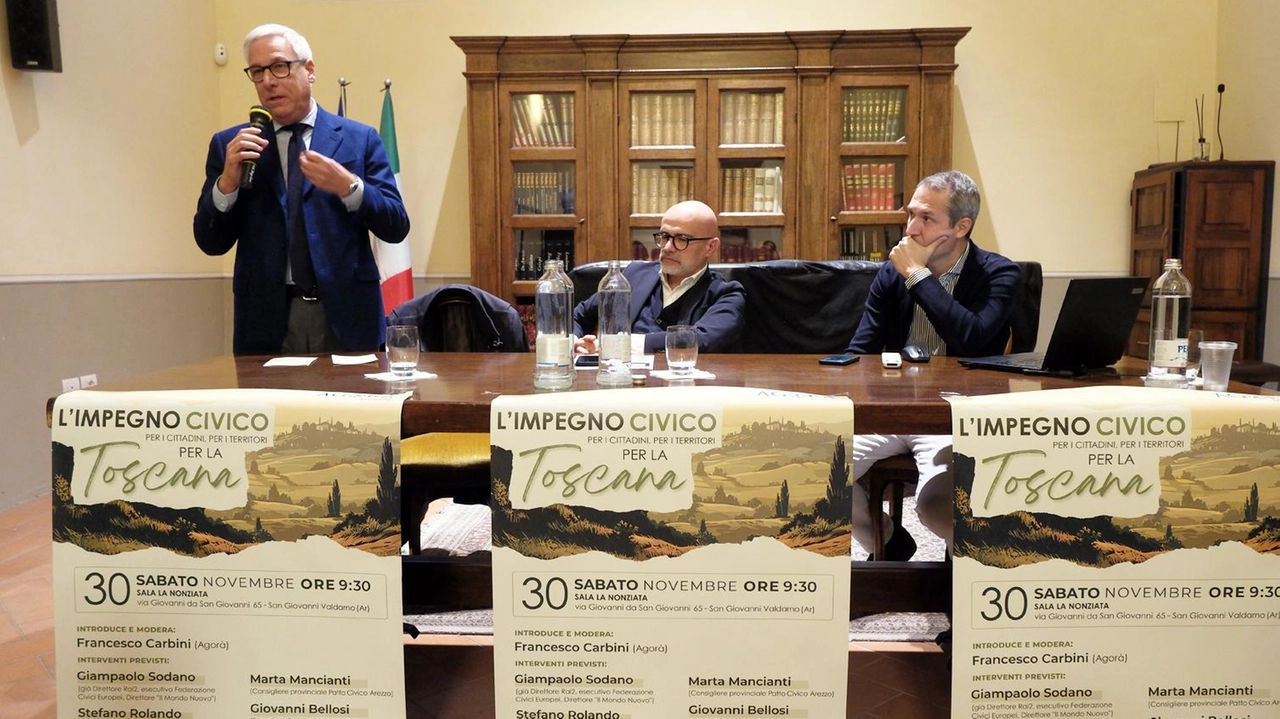 L’incontro di ieri a San Giovanni Valdarno L’incontro di ieri a San Giovanni Valdarno
