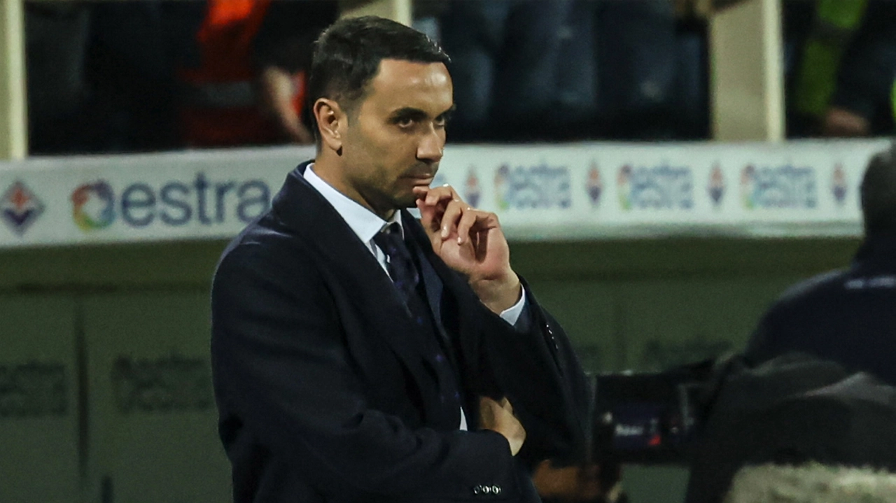 Il tecnico della Fiorentina, Raffaele Palladino (foto Germogli)