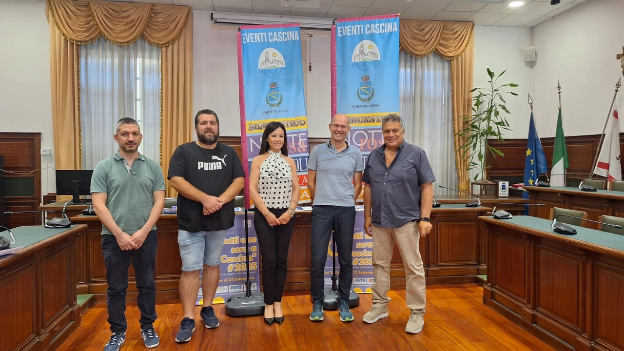 La conferenza stampa di presentazione di "Metti una sera a Cascina" La conferenza stampa di presentazione di "Metti una sera a Cascina"