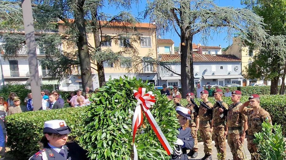 Nella foto d’archivio, un momento di una celebrazione per la Liberazione di Pistoia Nella foto d’archivio, un momento di una celebrazione per la Liberazione di Pistoia
