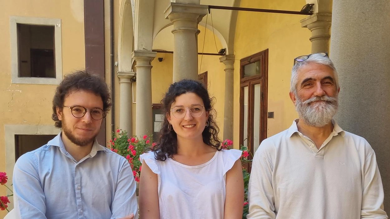 Mattia Nesti, Greta Bonacchi e Francesco Branchetti, consiglieri del gruppo di minoranza di Pistoia Ecologista Progressista Mattia Nesti, Greta Bonacchi e Francesco Branchetti, consiglieri del gruppo di minoranza di Pistoia Ecologista Progressista