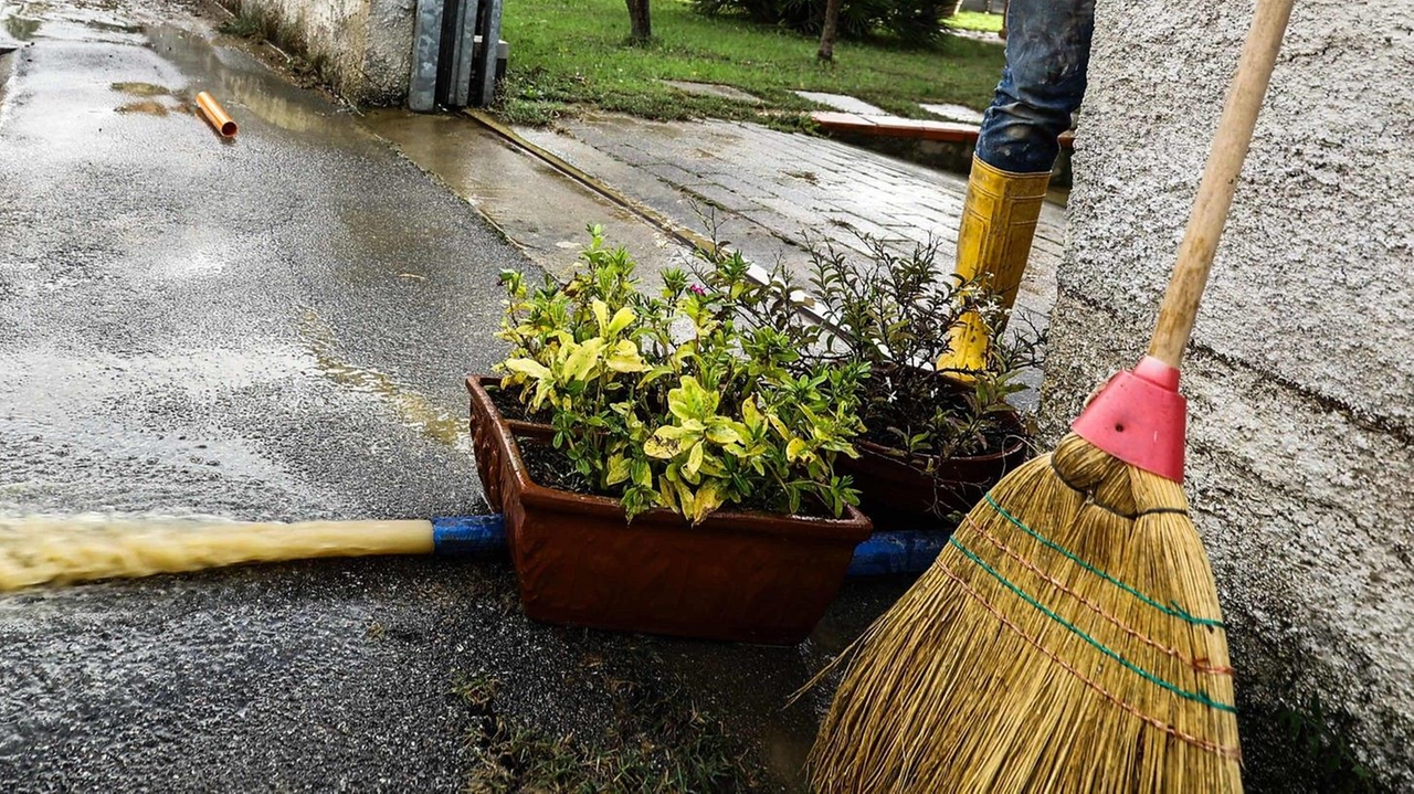 I danni dell’alluvione di un anno fa I danni dell’alluvione di un anno fa