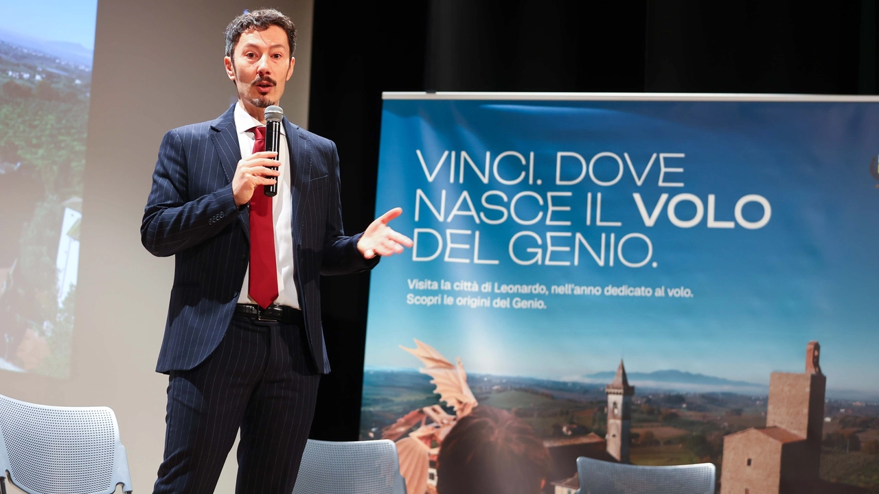 Il sindaco di Vinci, Daniele Vanni, delegato dell’Unione a Turismo e Cultura Il sindaco di Vinci, Daniele Vanni, delegato dell’Unione a Turismo e Cultura