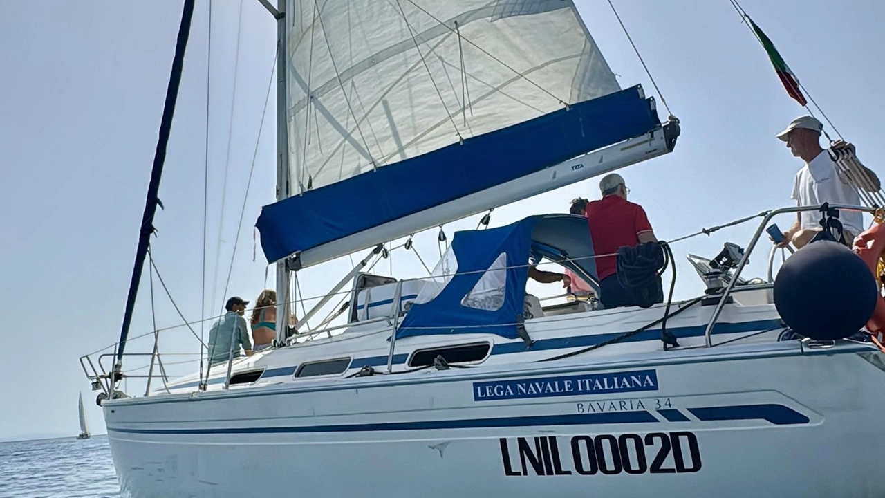 La barca a vela Teta, modello Bavaria 34, confiscata alla criminalità organizzata La barca a vela Teta, modello Bavaria 34, confiscata alla criminalità organizzata