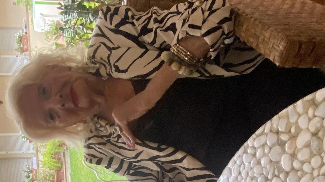Licia Maria Baroni all’hotel di Castiglione della Pescaia dove soggiorna da 52 anni