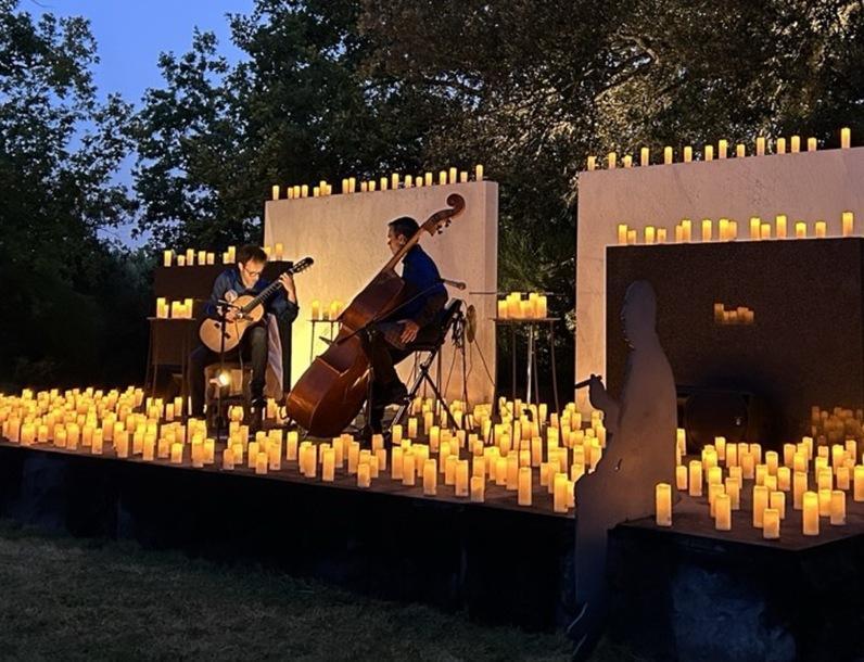 Chianti a lume di candela. Il concerto-viaggio multisensoriale