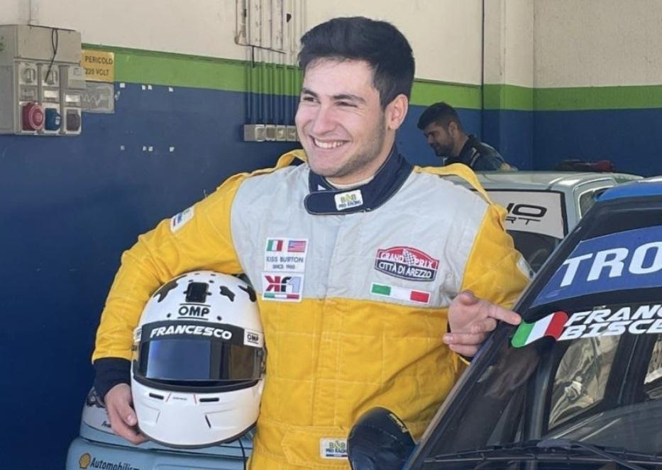 super salita francesco bisceglia disputa il trofeo luigi fagioli di gubbio alla guida della renault clio 5 nella racing start cup